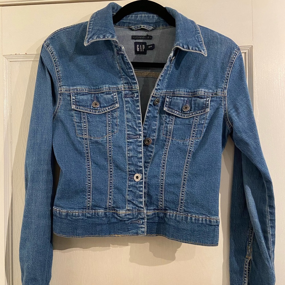 Gap Cropped Jean Jacket